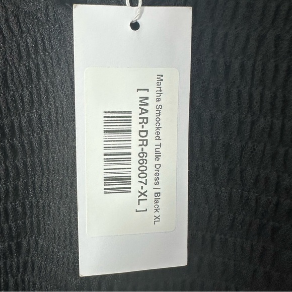 Baltic Born Martha Smocked Tulle Dress Black XL NWT Whimsigoth - Picture 5 of 9